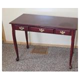 42 inch writing desk with drawer on Queen Anne