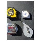 Chalk line tape measures
