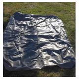 Naugahyde truck bed cover.