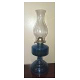 Kerosene lamp.