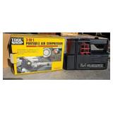 New portable 12 volt air compressor