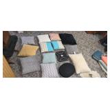 Assortment of pillows