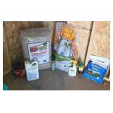 Bale of easy straw cypress mulch hornet spray