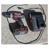 Craftsman 19.2 volt DieHard cordless drill works
