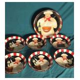 Certified International nesting Chef Bowl set