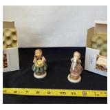 Hummel Wash Day and Chicken Licken Figurines