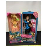 1992 My First Barbie and 2011 Dolls Of The World