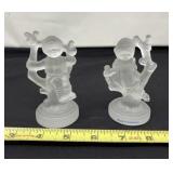 Hummel Crystal Boy & Girl in Apple Tree