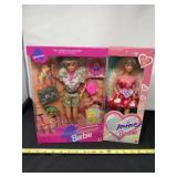 1993 and 1996 Paleontologists and Be Mine Barbies