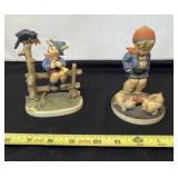 Goebel Mischief Maker And Hog Figurines