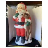 TPI Santa and Rein Deer 42 Inch Plastic Mold With