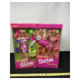 1991 Totally Hair and 1992 Caboodles Barbies