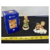 Keeping Time Hummel With Original Box and 1955