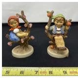 Goebel Girl & Boy And Apple  Tree - Boy Has