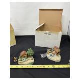 Hummel & Danbury Mint Postman and Is It Raining