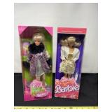 1987 Wild Style and 1989 Gold & Lace Barbies