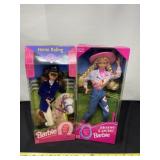 1997 Barbie Poseable Body and 1996 Horse Lovin