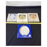Hummel Collector Plates 1985, 1987 and 1991