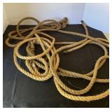 3 Pieces Of Natural Fiber Twisted Strand Rope