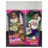 1992 Hollywood Hair Barbie and 1994 Shopping