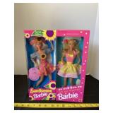 1992 and 1994 Sunflower and Picnic Pretty Barbies