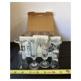 12 Stemware Shot Glasses
