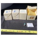 4 Hummel Mini Figurines