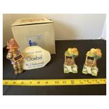 Kinder Way and Bavarian Bandstand Figurines with