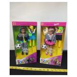 Party N Play Stacie & Todd Dolls In Original