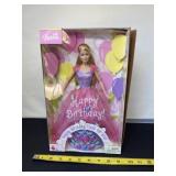 Happy Birthday Barbie With Tiara In Original Box