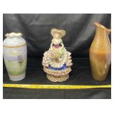 Enesco Japan Figurine and Vases