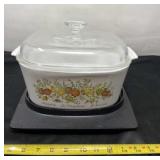 Corning Ware Spice Of Life Casserole Dish With