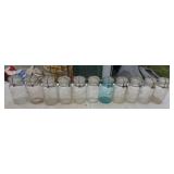 Ball Fruit Jars with Glass Lids