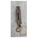Antique Penn Scale Mfg. Hanging Brass Scales