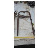 Vintage Hay Harpoons