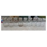 Ball Fruit Jars with Glass Top Lids