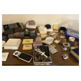 Costume Jewelry and Empty Jewelry Boxes