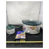 Rival and Hamilton Beach Crockpots with Liners