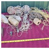 Metal Plumb Bobs Rope
