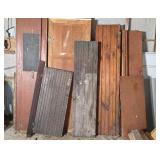 Wainscoting from Old Cabinets