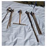 Five Pair of Post Hole Diggers One is Alignments