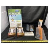 Cold Heat, Grip Socks, Rain Gauge, Thermometer