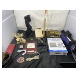 Travel Iron, Address Book, Leg Supports and All