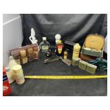 Vintage Straight Razor, Norelco Electric Shaver,