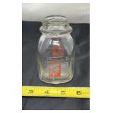 Bordenï¿½s Glass 4 Inch Milk Jar With Chip