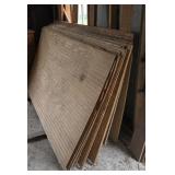 24 Sheets of Plywood Luon Paneling a Mixture
