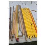 Broom Handles,  Shovel Handles, Axe Handles and