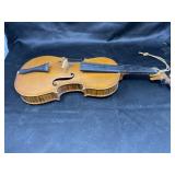 Acoustic Violin With A Light Flamed Maple Finish