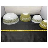 Pyrex Mixing Bowl Set Crazy Daisy