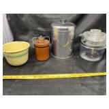 Pantry Queen Stainless Container With Lid,